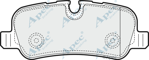 Brake Pad Set, disc brake (PAD1469)