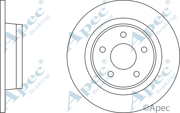 Brake Disc (DSK2358)