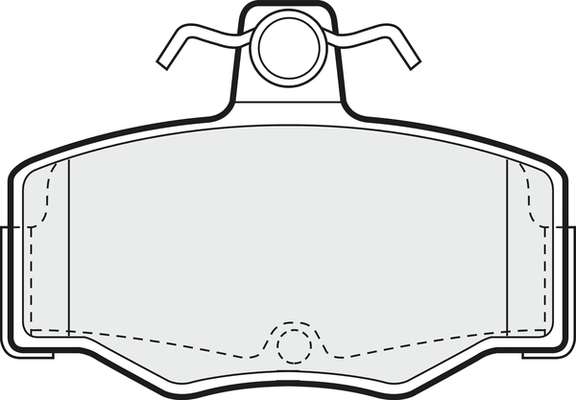 Brake Pad Set, disc brake (PD3799)