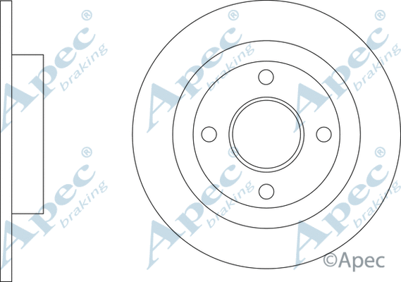 Brake Disc (DSK3393)