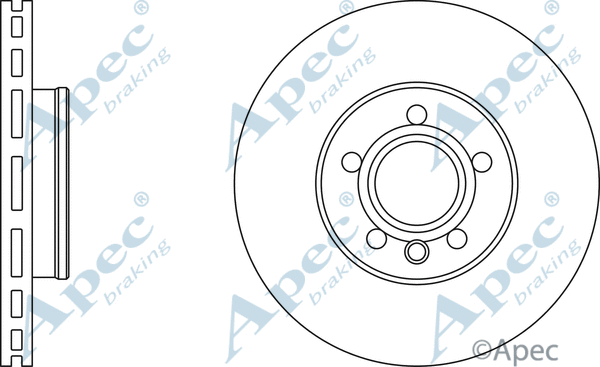 Brake Disc (DSK2166)