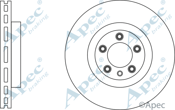 Brake Disc (DSK3161)