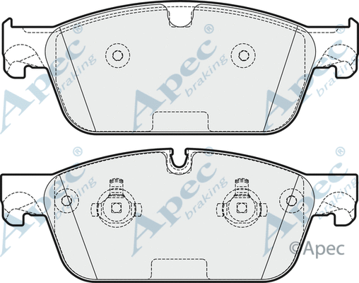 Brake Pad Set, disc brake (PAD1914)