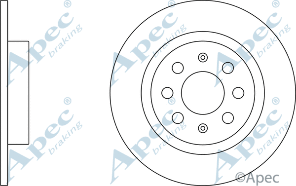 Brake Disc (DSK2395)