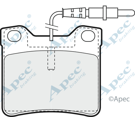 Brake Pad Set, disc brake (PAD936)