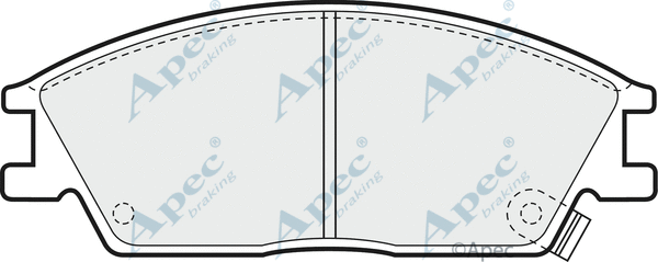 Brake Pad Set, disc brake (PAD705)