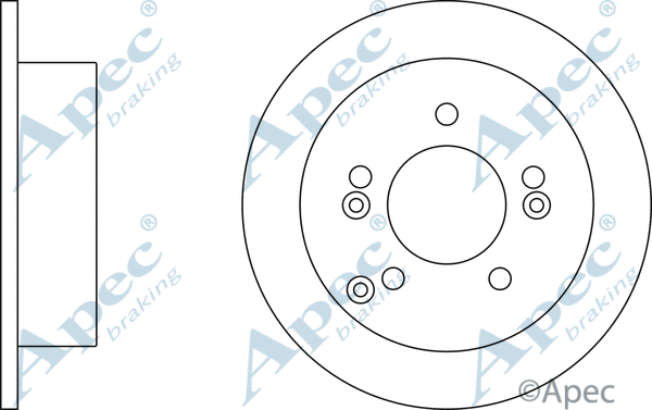 Brake Disc (DSK2393)