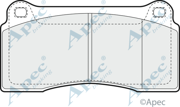 Brake Pad Set, disc brake (PAD1342)