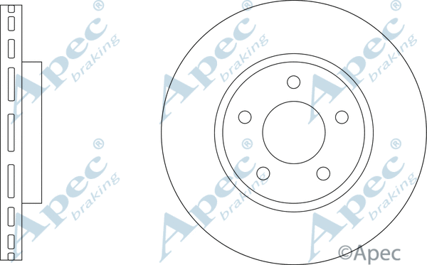 Brake Disc (DSK3412)