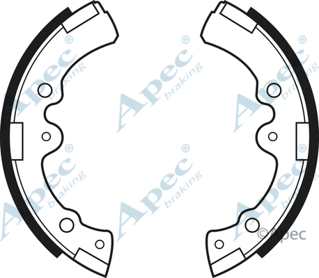 Brake Shoe Set (SHU456)