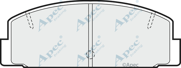Brake Pad Set, disc brake (PAD447)