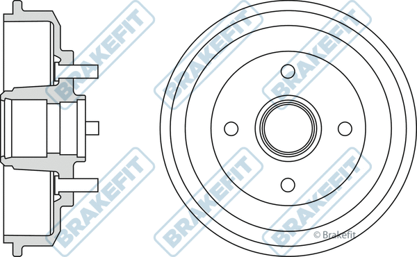 Brake Drum (BDR9008)