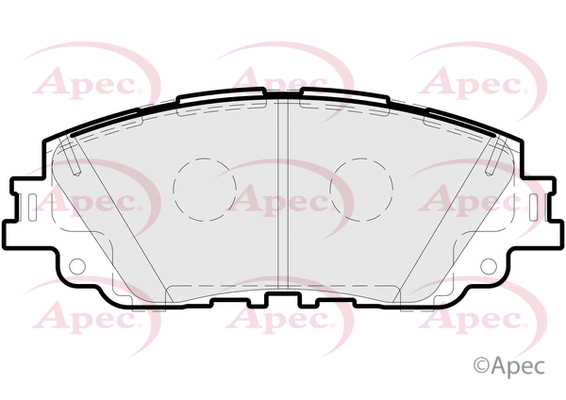 Brake Pad Set, disc brake (PAD2292)