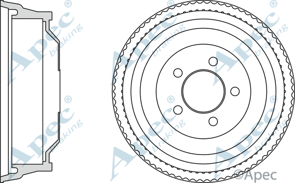 Brake Drum (DRM9170)