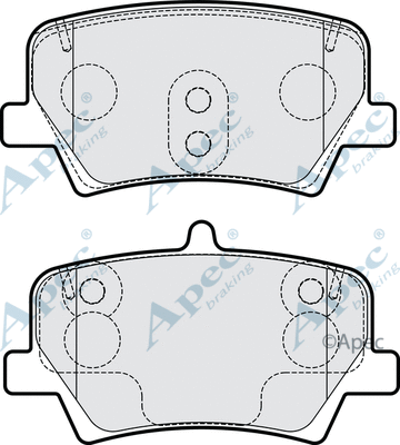 Brake Pad Set, disc brake (PAD2251)