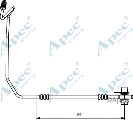 Brake Hose (HOS3873)