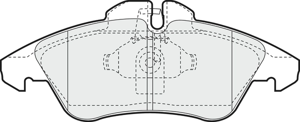 Brake Pad Set, disc brake (PD3024)