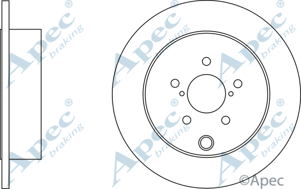 Brake Disc (DSK3040)