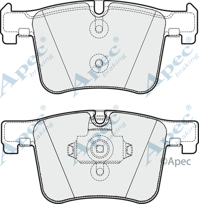 Brake Pad Set, disc brake (PAD1830B)