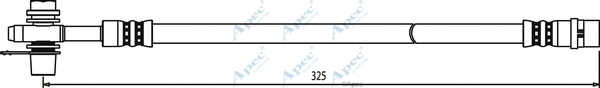 Brake Hose (HOS3307)
