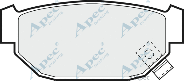 Brake Pad Set, disc brake (PAD508)