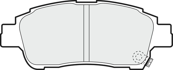 Brake Pad Set, disc brake (PD3323)