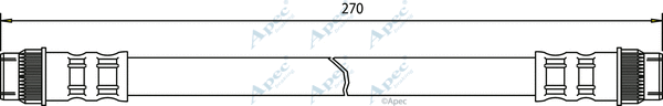 Brake Hose (HOS3079)