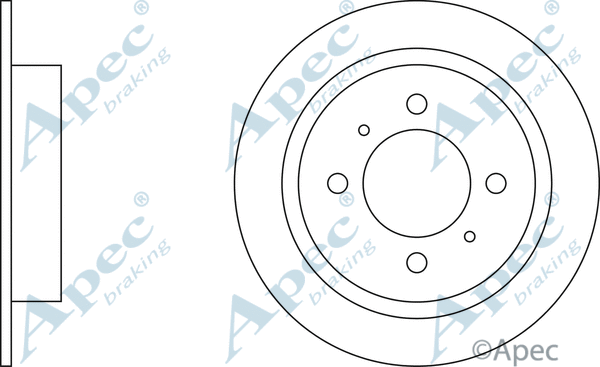 Brake Disc (DSK246)