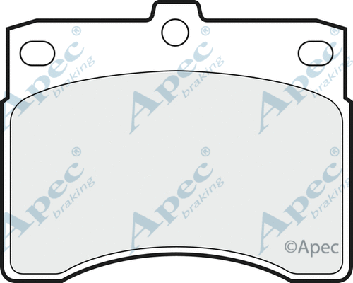 Brake Pad Set, disc brake (PAD586)
