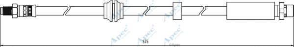 Brake Hose (HOS3954)