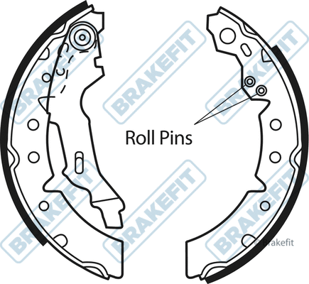Brake Shoe Set (BSH1107)