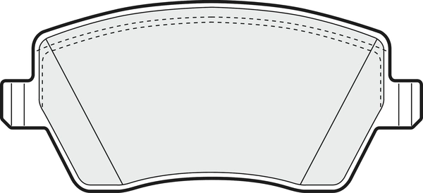 Brake Pad Set, disc brake (PD3075)