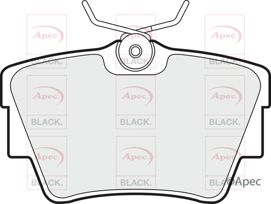 Brake Pad Set, disc brake (PAD1279B)