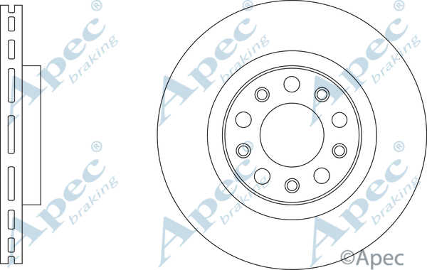 Brake Disc (DSK3339)