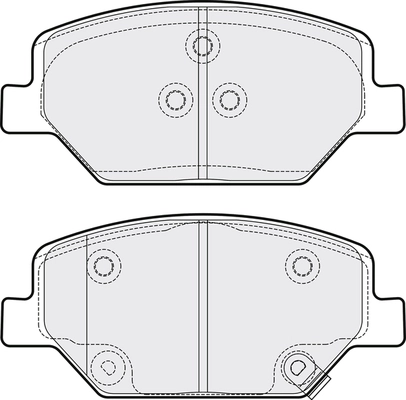 Brake Pad Set, disc brake (PD3850)