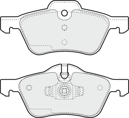 Brake Pad Set, disc brake (PD3066)