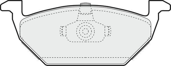 Brake Pad Set, disc brake (PD3803)