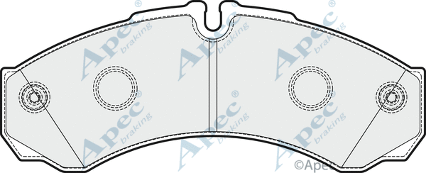 Brake Pad Set, disc brake (PAD1922)