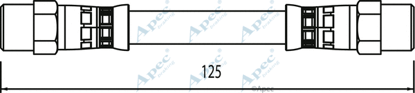 Brake Hose (HOS3955)
