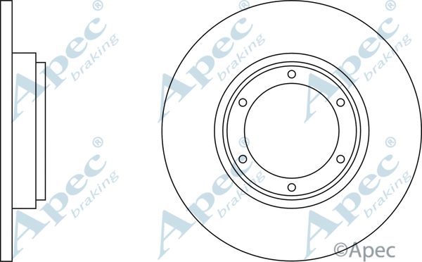 Brake Disc (DSK128)