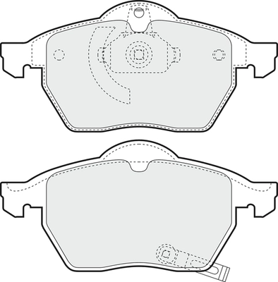 Brake Pad Set, disc brake (PD3305)