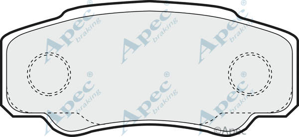Brake Pad Set, disc brake (PAD1261)
