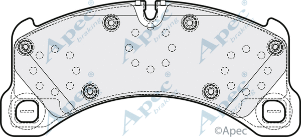 Brake Pad Set, disc brake (PAD2203)