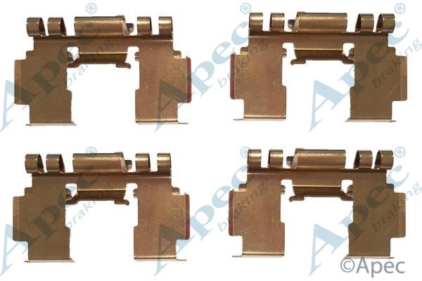 Accessory Kit, disc brake pad (KIT1018)