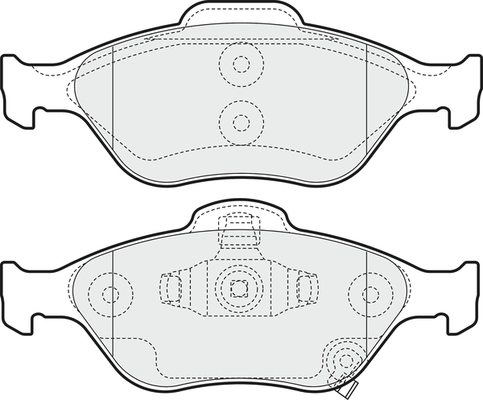 Brake Pad Set, disc brake (PD3217)