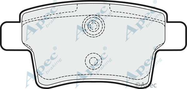 Brake Pad Set, disc brake (PAD1526)