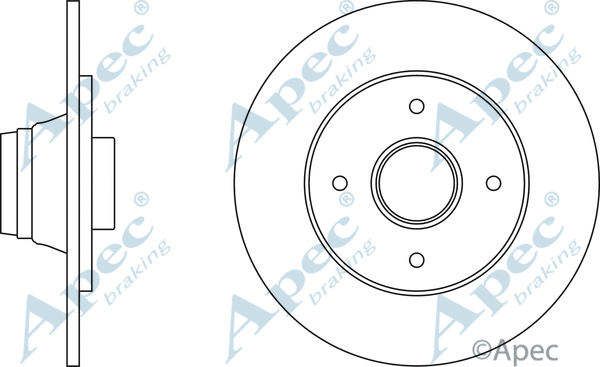 Brake Disc (DSK251)