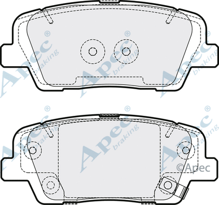 Brake Pad Set, disc brake (PAD2092)