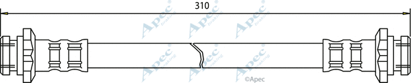 Brake Hose (HOS3286)