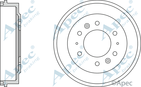 Brake Drum (DRM9714)